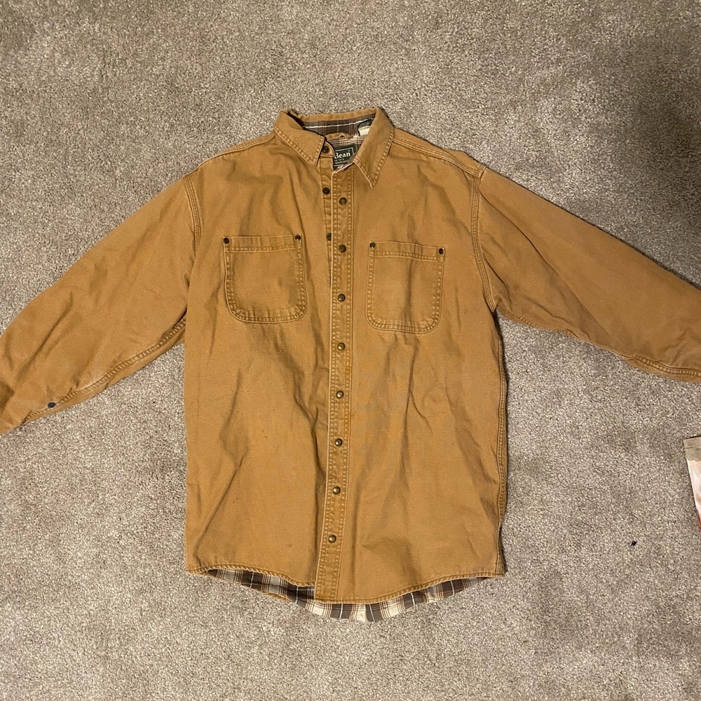 LL.bean carpet lined jacket
